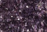 Dark Purple Amethyst Cluster - Alaçam Mine, Türkiye #347593-1